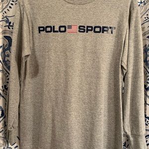 POLO SPORT GREY T-SHIRT